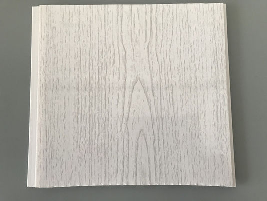 এজিং - প্রতিরোধ সিলিং পিভিসি কাঠের প্যানেলস 250 × 7 মিমি 2.5 কেজি / সিকম