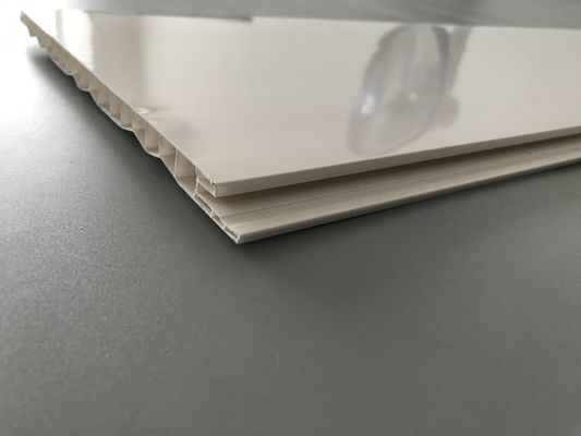 সিলিংয়ের জন্য হালকা ওজনের প্যানেল / বাথরুমের জন্য জলরোধী পিভিসি সিলিং প্যানেল