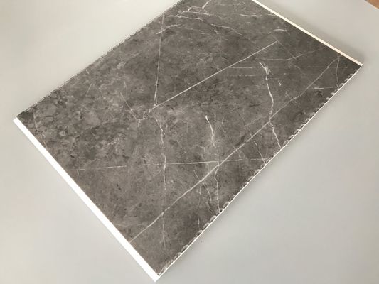 উচ্চ প্রভাব প্রতিরোধী পিভিসি গ্যারেজ ওয়াল প্যানেল ইনডোর সজ্জা জন্য মার্বেল রঙ বাঁশ ফাইবার ওয়াল প্যানেল