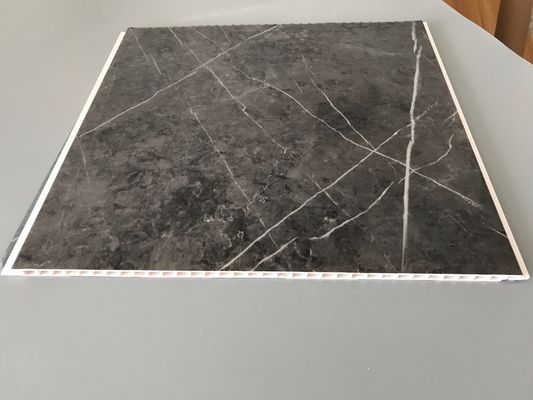 উচ্চ প্রভাব প্রতিরোধী পিভিসি গ্যারেজ ওয়াল প্যানেল ইনডোর সজ্জা জন্য মার্বেল রঙ বাঁশ ফাইবার ওয়াল প্যানেল