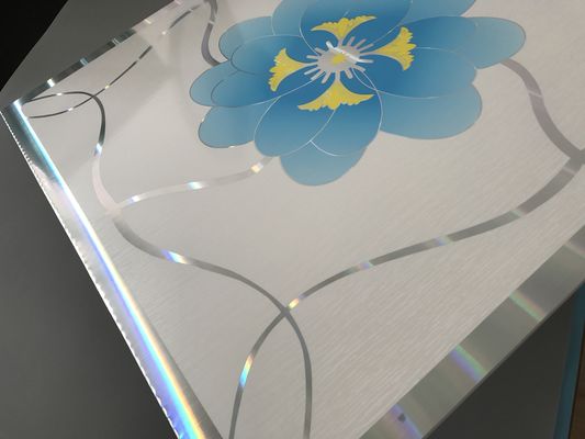 আলংকারিক প্লাস্টিক ছাদ টাইলস, পিভিসি জিপ্সাম বোর্ড বিল্ডিং উপাদান