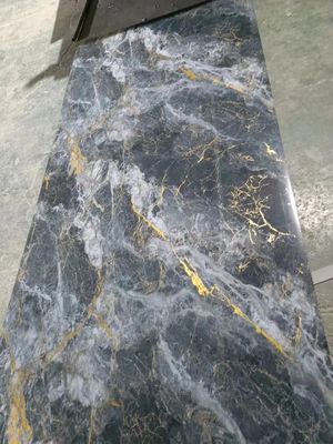 UV Coating Waterproof Pvc Wall Panel Marble Color ISO Designs