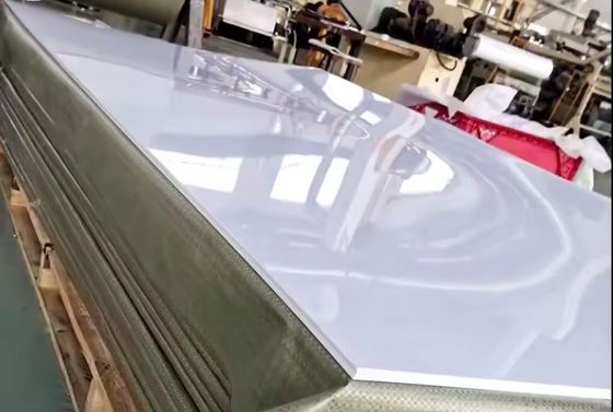 সাদা পলিস্টেরিন শীট পোর্সিলান সাদা পিএস প্যানেল ইউভি প্রিন্টিং পিএস প্লাস্টিকের শীট