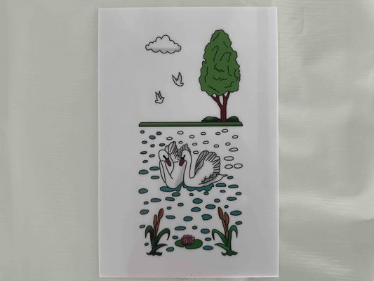 ইউভি প্রিন্টিং পলিস্টেরিন শীট 3 ডি প্রিন্টিং সজ্জা পিএস শীট সাদা রঙের বিজ্ঞাপন প্যানেল