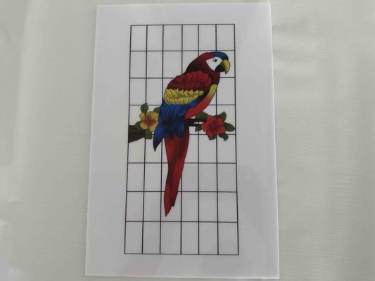 রঙিন পলিস্টারিন প্লাস্টিকের শীট সজ্জিত দরজা পার্টিশন প্যানেল প্লাস্টিকের দরজা প্যানেল সজ্জিত মুদ্রণ পিএস শীট