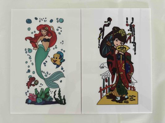 রঙিন পলিস্টারিন প্লাস্টিকের শীট সজ্জিত দরজা পার্টিশন প্যানেল প্লাস্টিকের দরজা প্যানেল সজ্জিত মুদ্রণ পিএস শীট