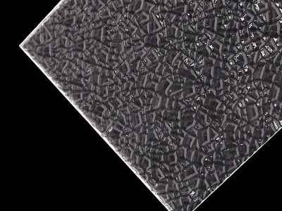 Transparent Pattern Polystyrene Sheets PS Embossed Sheets Prismatic GPPS Sheet