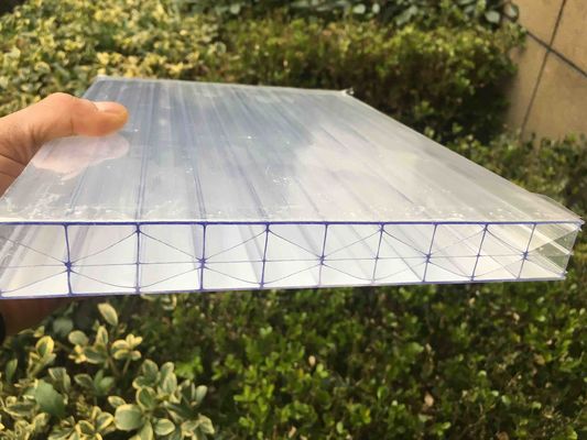 25mm Multi Wall Polycarbonate Sheets For Trucks Aerodynamic Barrier High Impact