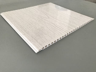 নিজস্ব পিভিসি কাঠ সিলিং প্যানেল, অভ্যন্তর কাঠ ওয়াল প্যানেল 7mm বেধ