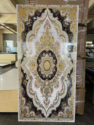 High Glossy Waterproof Uv Coated Marble Wall Panel For Interior Wall