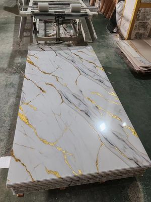2.5mm 1220*2440 pvc uv marble sheet OEM design