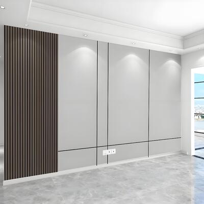 4*8 Fts Decorative Pvc Big Wall Panel For Interior Decorative Pvc Foam Board