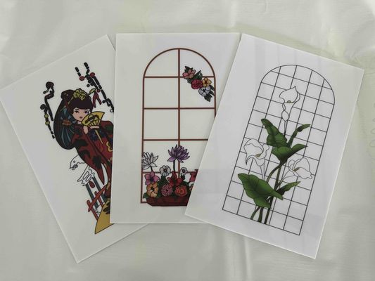 ইউভি প্রিন্টিং পলিস্টেরিন শীট 3 ডি প্রিন্টিং সজ্জা পিএস শীট সাদা রঙের বিজ্ঞাপন প্যানেল